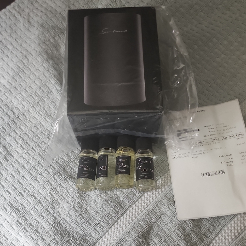 Scented Black Fragrance Set by